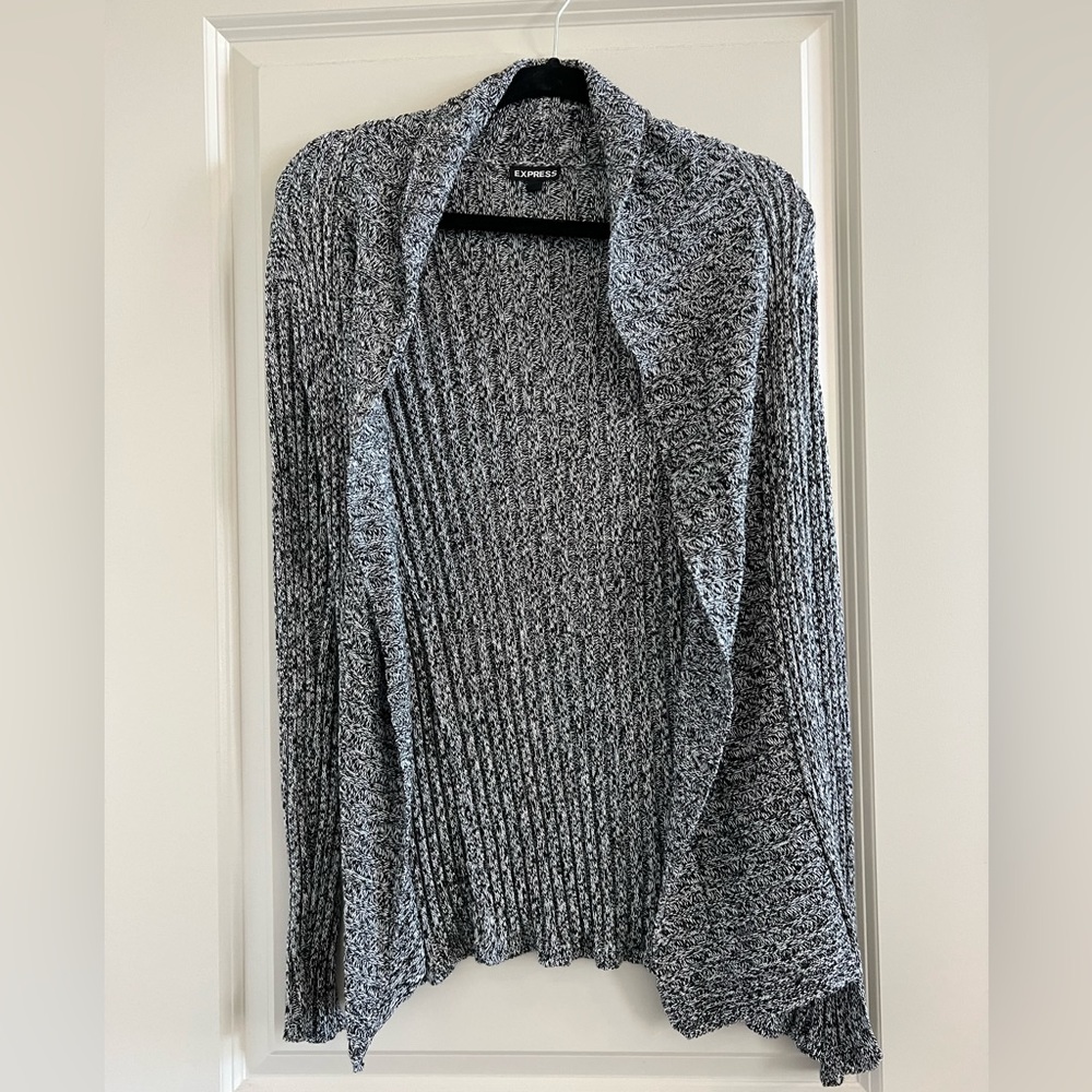 Gray Cardigan from Express
